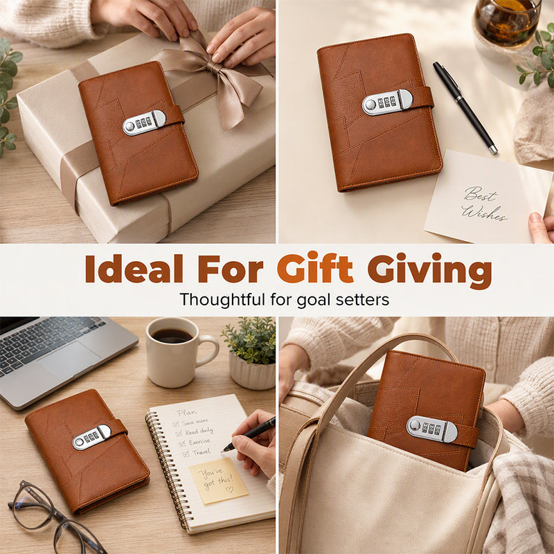 Money Saving Budget Binder with Lock