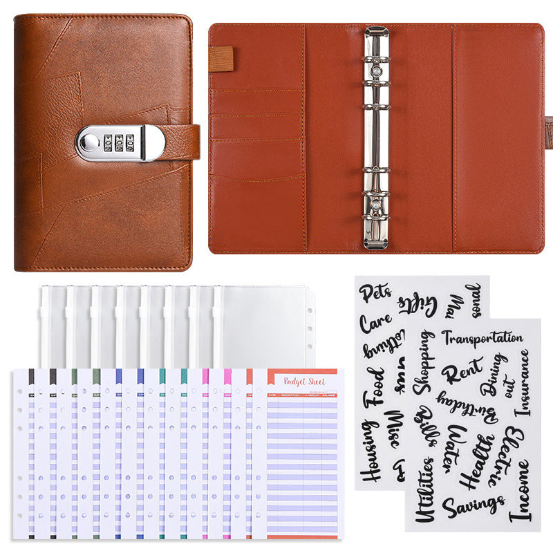 Money Saving Budget Binder with Lock