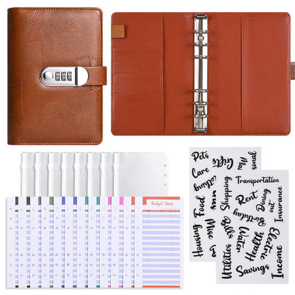 Money Saving Budget Binder with Lock