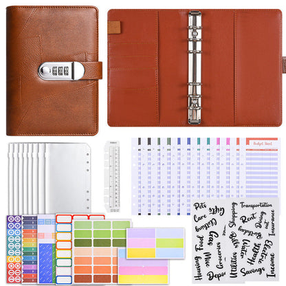 Money Saving Budget Binder with Lock