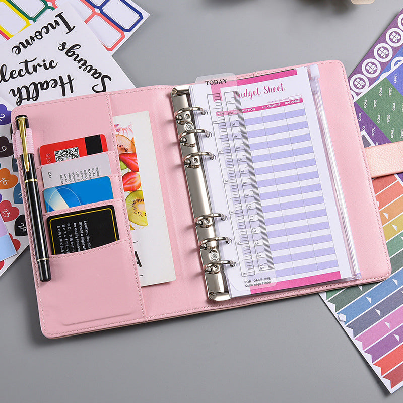 Money Saving Budget Binder with Lock