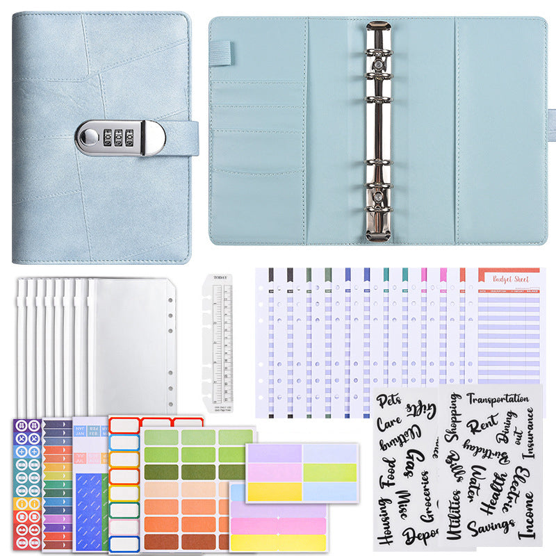Money Saving Budget Binder with Lock