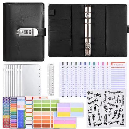 Money Saving Budget Binder with Lock