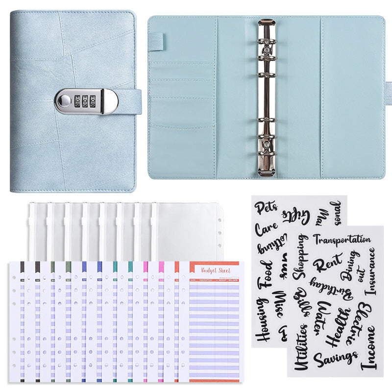 Money Saving Budget Binder with Lock