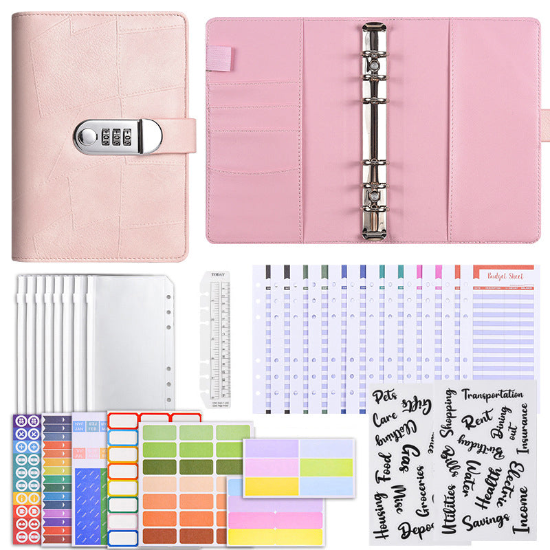 Money Saving Budget Binder with Lock
