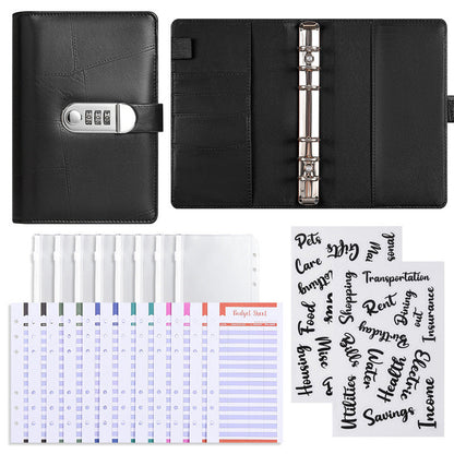Money Saving Budget Binder with Lock