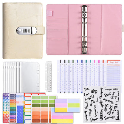 Money Saving Budget Binder with Lock