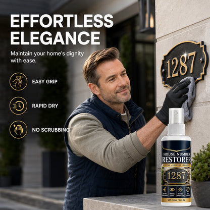 🔥Outdoor House Number Restorer Spray