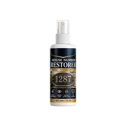 🔥Outdoor House Number Restorer Spray