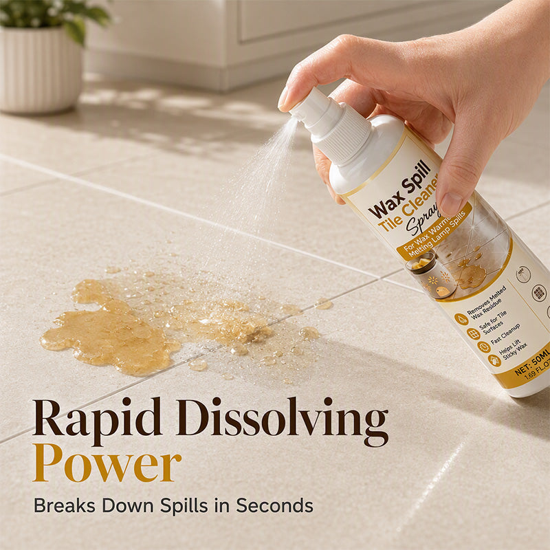 🎨 Wax & Candle Residue Remover – Dissolve Stubborn Wax for a Streak-Free Shine ✨