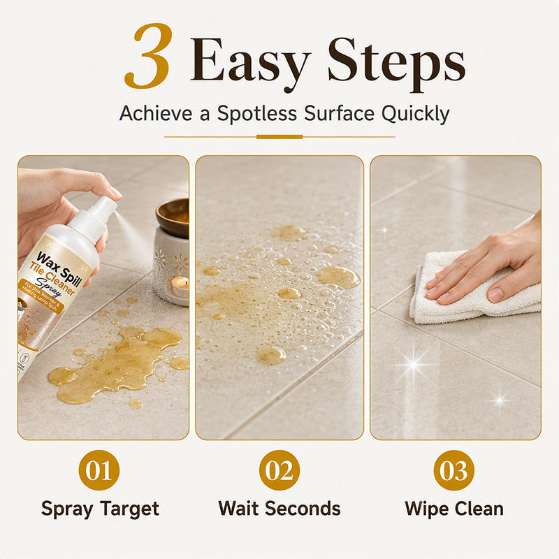 🎨 Wax & Candle Residue Remover – Dissolve Stubborn Wax for a Streak-Free Shine ✨