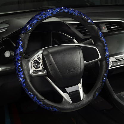 Sparkly Rhinestone Steering Wheel Cover