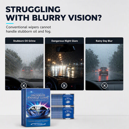 📢📢Buy 2 Get 1 Free ⏰Car Windshield Cleaning Effervescent Tablets