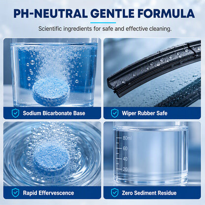 📢📢Buy 2 Get 1 Free ⏰Car Windshield Cleaning Effervescent Tablets