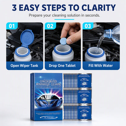 📢📢Buy 2 Get 1 Free ⏰Car Windshield Cleaning Effervescent Tablets
