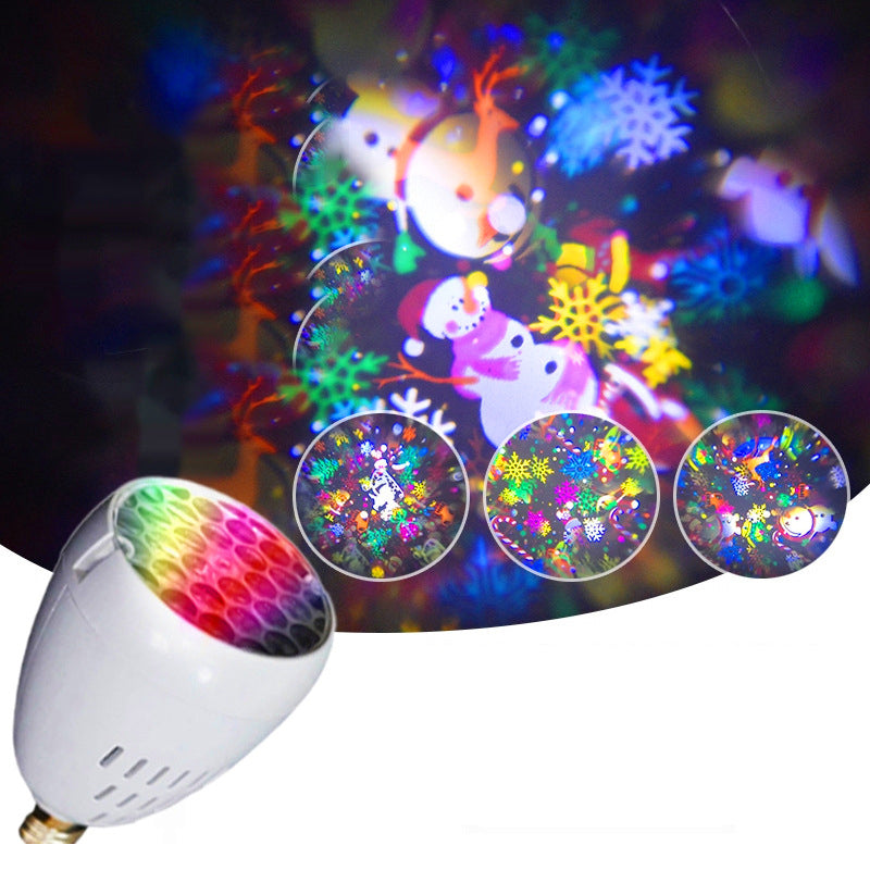 ✨ LIMITED‑TIME 50% OFF! 🎄 Christmas Projector Light Bulb – Rotating Patterns, HD Projection, Easy Setup 🎁