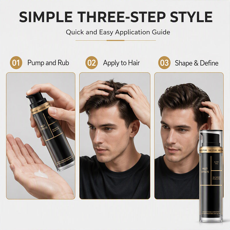 🔥 50% OFF💇‍♂️Matte Strong Hold Hair Styling Lotion