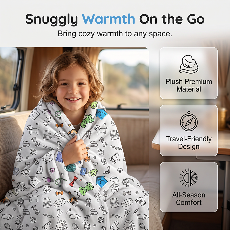🎉This Week's Special Sales - 60% OFF✨Creative Cozy Coloring Blanket Kit