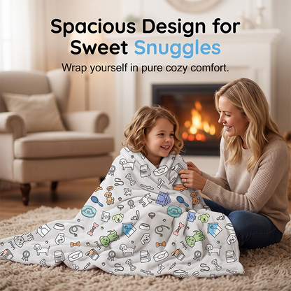 🎉This Week's Special Sales - 60% OFF✨Creative Cozy Coloring Blanket Kit