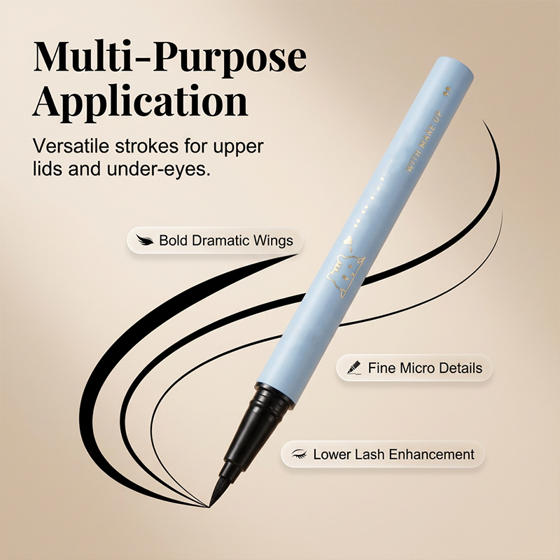 Waterproof Fine Eyeliner Pen Smudge-proof Eye Makeup