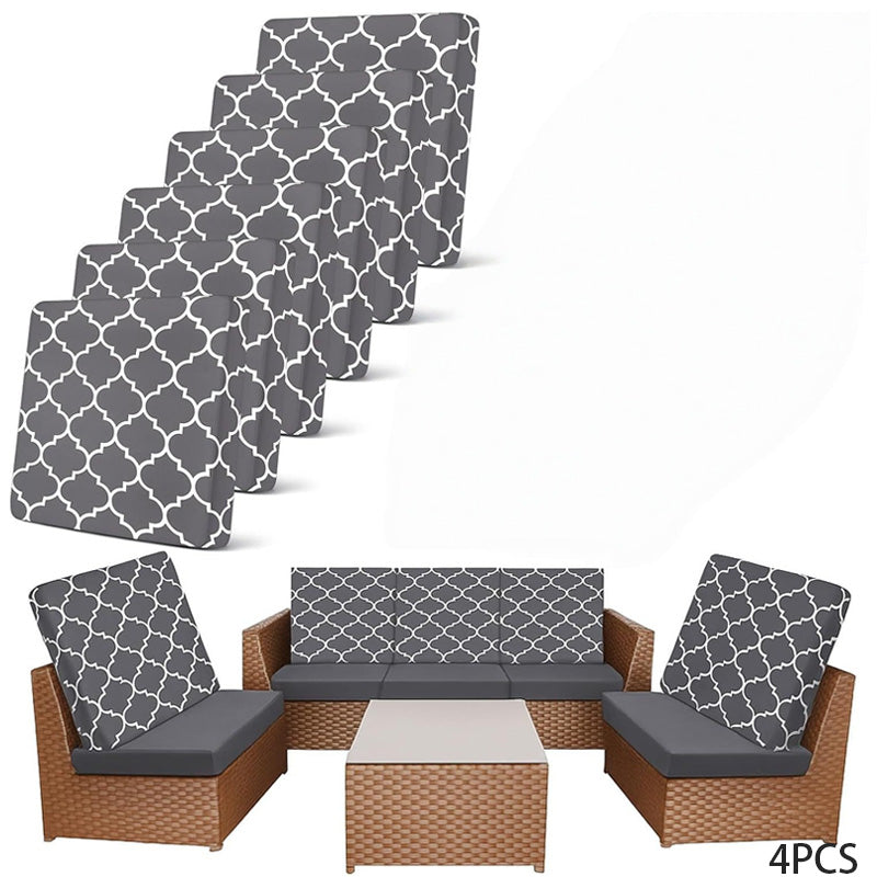 🌿 Stretch Patio Cushion Covers | 4/8PC Refresh