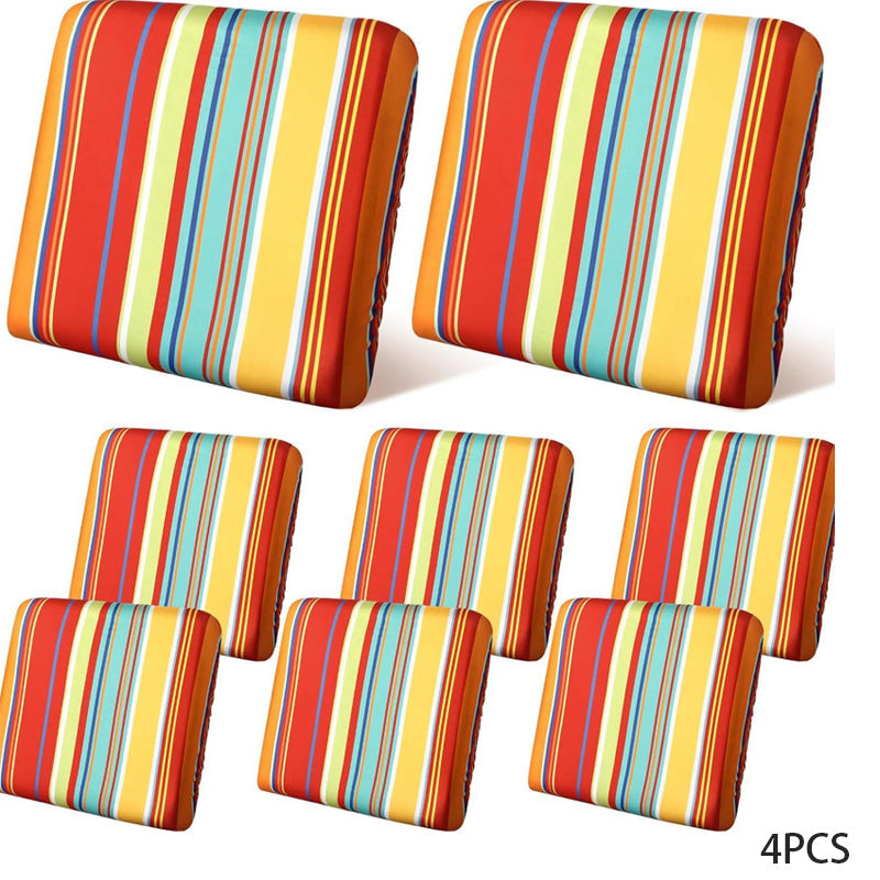 🌿 Stretch Patio Cushion Covers | 4/8PC Refresh