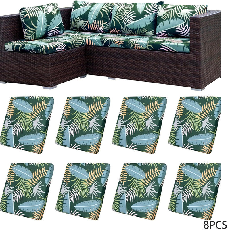 🌿 Stretch Patio Cushion Covers | 4/8PC Refresh