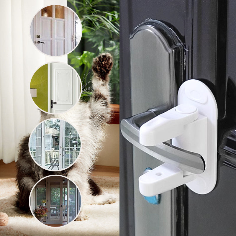 Easy Sticky Installation Door Lever Lock