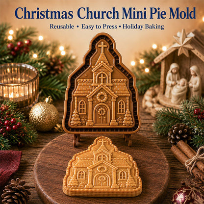 Christmas Theme Mini Pie Mold for Holiday Baking