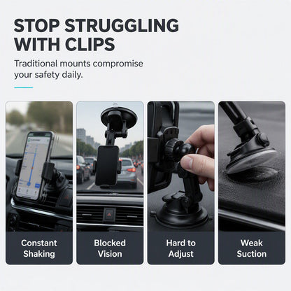 360° Rotatable Magnetic Car Phone Mount