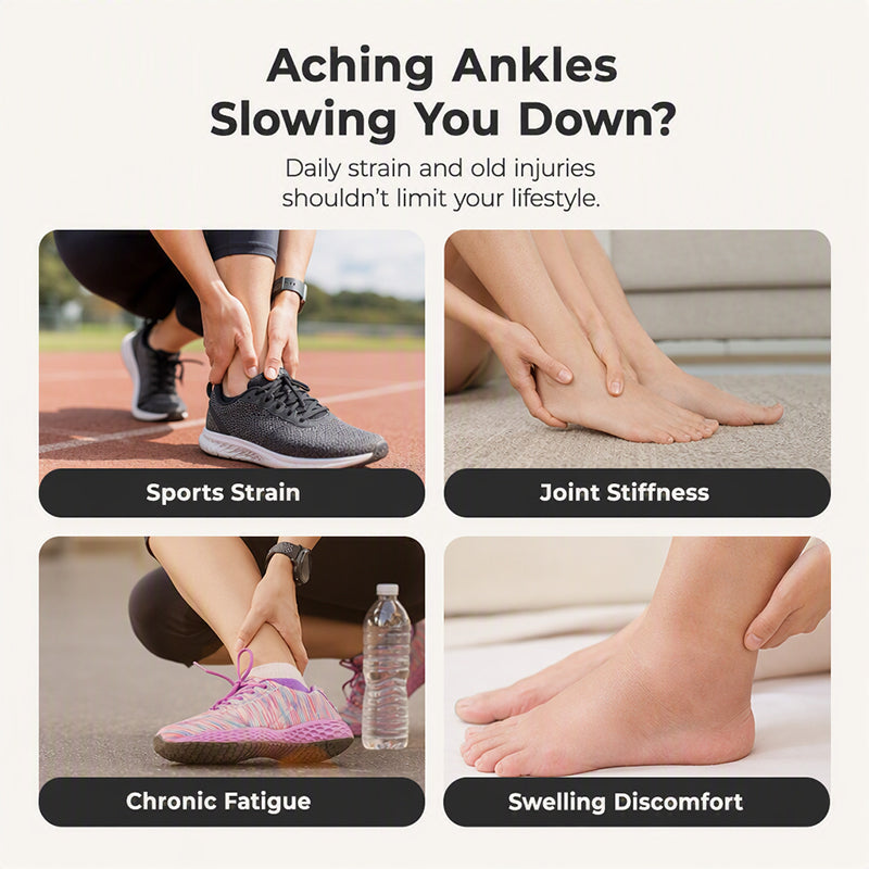 Smart Graphene Heated Ankle Massager