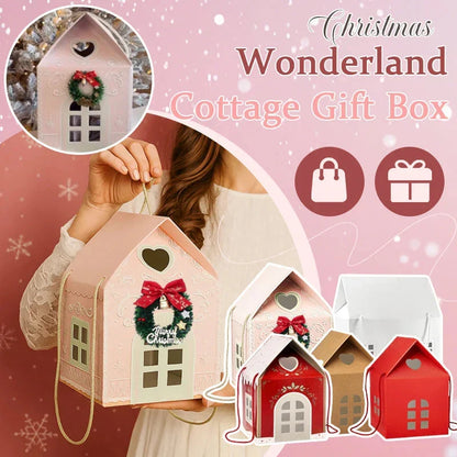🌲Christmas Fairytale Cottage🎁Gift Box