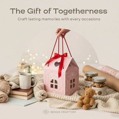 🌲Christmas Fairytale Cottage🎁Gift Box