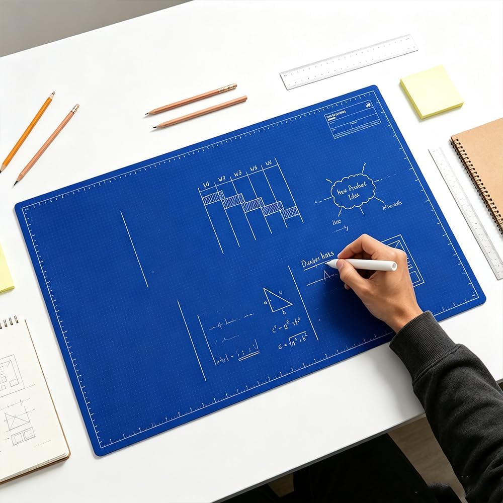 📝✨ 50 % DE RÉDUCTION AUJOURD'HUI ! Transformez votre bureau en un espace de travail créatif et réutilisable — Écrivez, dessinez et organisez-vous sans gaspiller de papier !