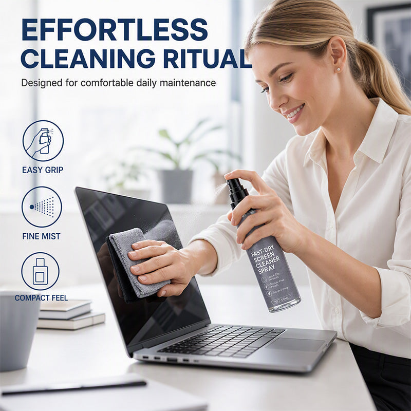 Streak-Free Fast-Dry Screen Cleaner Spray