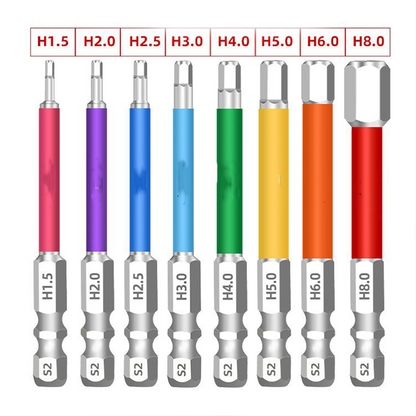 Magnetic Anti-Slip Screwdriver Bit Set