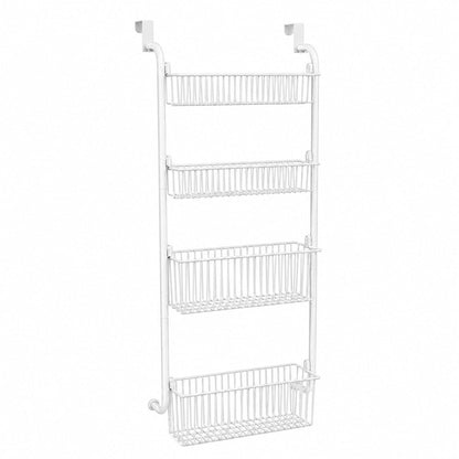 Over the Door Hanging Storage Basket Organizer