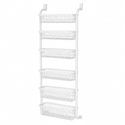 Over the Door Hanging Storage Basket Organizer
