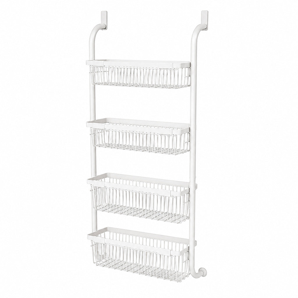 Over the Door Hanging Storage Basket Organizer