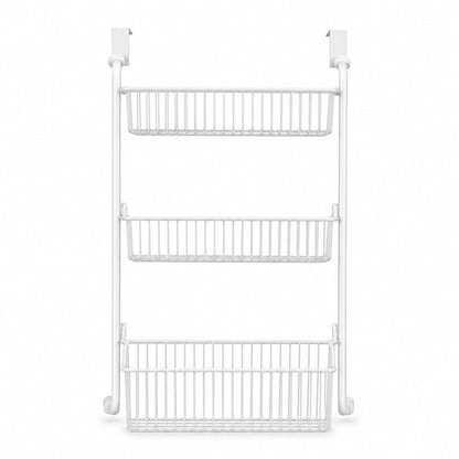 Over the Door Hanging Storage Basket Organizer