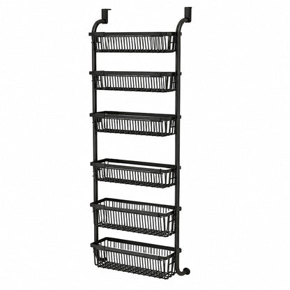 Over the Door Hanging Storage Basket Organizer