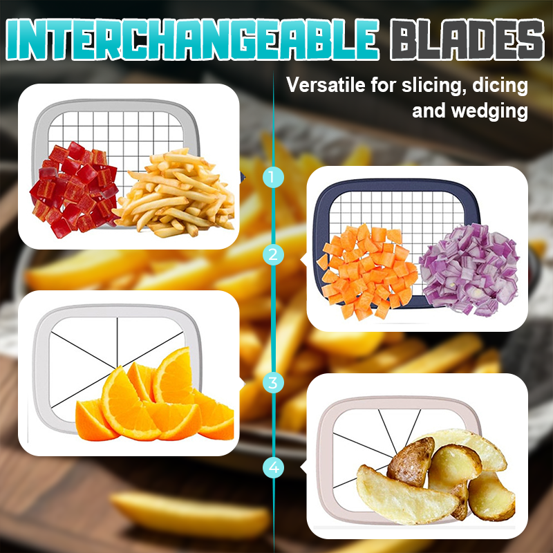 4-in-1 French Fry Cutter