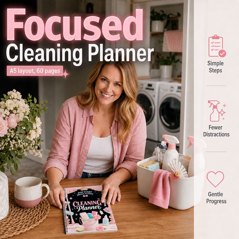 🎁🎄Christmas Sale 50% OFF!⏳✨Deep Cleaning Planner with Chore Charts