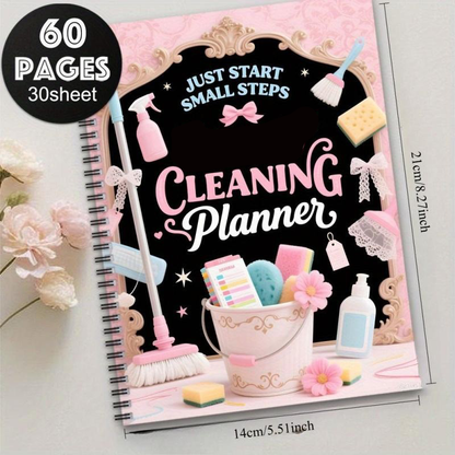 🎁🎄Christmas Sale 50% OFF!⏳✨Deep Cleaning Planner with Chore Charts