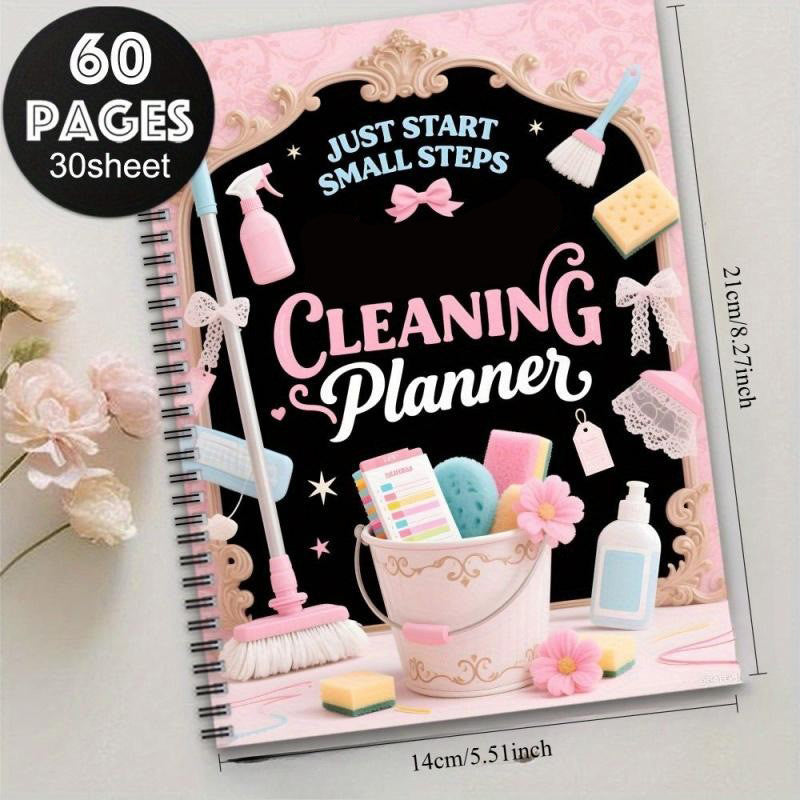 🎁🎄Christmas Sale 50% OFF!⏳✨Deep Cleaning Planner with Chore Charts