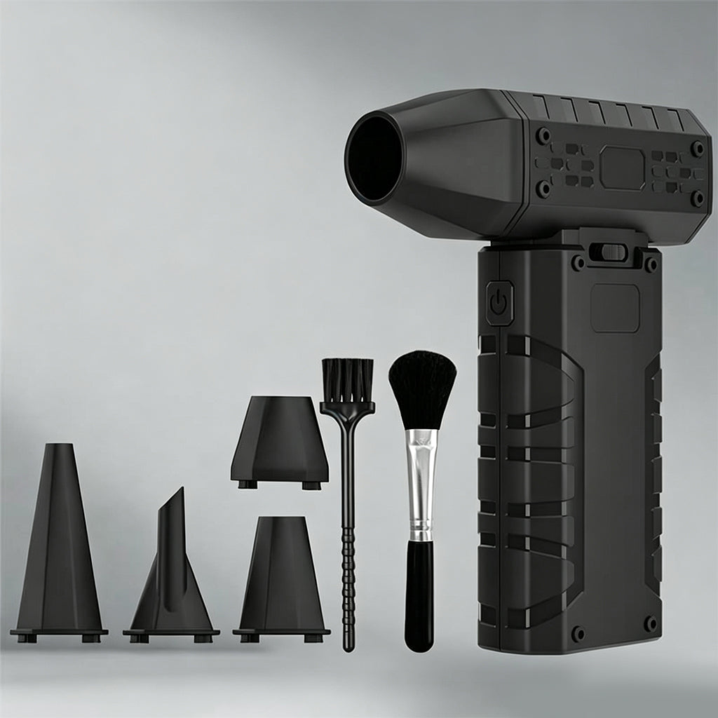 Handheld Mini Turbo Fan with Brushless Motor