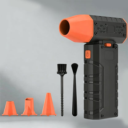 Handheld Mini Turbo Fan with Brushless Motor