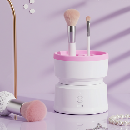Automatic Makeup Brush Cleaner