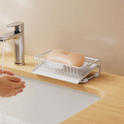 Carbon Steel Self-Draining Soap Dish