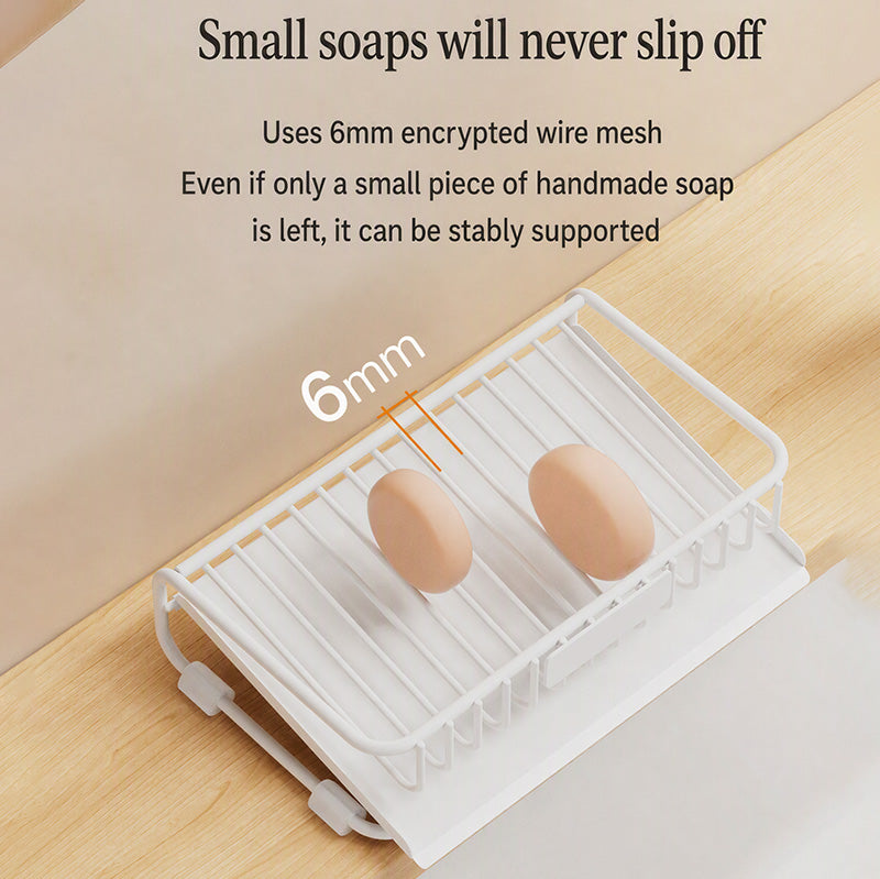 Carbon Steel Self-Draining Soap Dish
